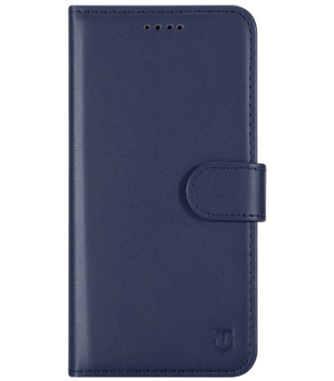 Mėlynas atverčiamas dėklas Google Pixel 10A telefonui "Tactical Field Notes"