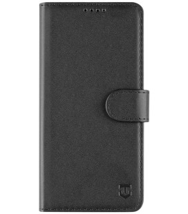 Juodas atverčiamas dėklas Xiaomi Redmi 15 4G / 5G telefonui "Tactical Field Notes"