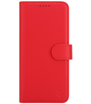 Raudonas atverčiamas dėklas Xiaomi Redmi Note 15 Pro Plus 5G / Poco M8 Pro telefonui "Tactical Field Notes"