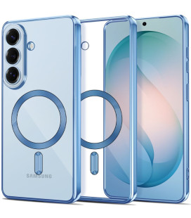 Mėlynas / skaidrus dėklas Samsung Galaxy S26 telefonui "Tech-Protect MagFlex Magsafe"