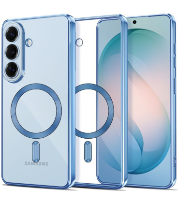 Mėlynas / skaidrus dėklas Samsung Galaxy S26 telefonui "Tech-Protect MagFlex Magsafe"