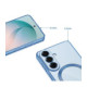 Mėlynas / skaidrus dėklas Samsung Galaxy S26 telefonui "Tech-Protect MagFlex Magsafe"