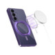Violetinis / skaidrus dėklas Samsung Galaxy S26 telefonui "Tech-Protect MagFlex Magsafe"
