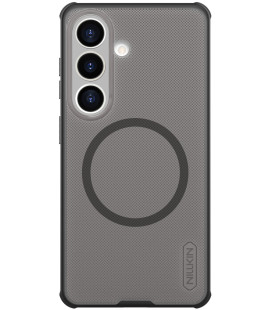 Juodas / skaidrus dėklas Samsung Galaxy S26 telefonui "Nillkin Super Frosted Pro Magnetic"