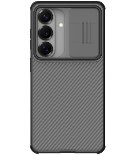 Juodas / skaidrus dėklas Samsung Galaxy S26 telefonui "Nillkin CamShield PRO Case"