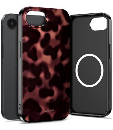 Dėklas Apple iPhone 16E / 17E telefonui "Tech-Protect Lamano Magsafe Panther"