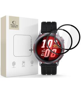 Ekrano apsauga Huawei Watch GT Runner 2 laikrodžiui "Tech-Protect Glass Flex+ 2-Pack"