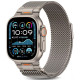 (Titanium) Apyrankė Apple Watch 8 / 9 / 10 / 11 / 12 / SE / Ultra (44 / 45 / 46 / 49 mm) "Tech-Protect Milano Vanguard"
