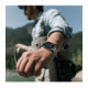 Juoda Apyrankė Apple Watch 8 / 9 / 10 / 11 / 12 / SE / Ultra (44 / 45 / 46 / 49 mm) "Tech-Protect Milano Vanguard"