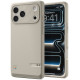 Pilkas (Stone) dėklas Apple iPhone 17 Pro / 18 Pro telefonui "Spigen Classic LS Magsafe"