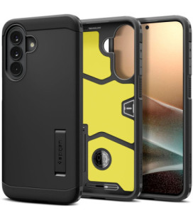 Juodas dėklas Samsung Galaxy A57 5G telefonui "Spigen Tough Armor"
