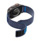Mėlyna apyrankė Apple Watch 8 / 9 / 10 / 11 / 12 / SE / Ultra (44 / 45 / 46 / 49 mm) laikrodžiui "Spigen Athlex Air 2"