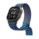 Mėlyna apyrankė Apple Watch 8 / 9 / 10 / 11 / 12 / SE / Ultra (44 / 45 / 46 / 49 mm) laikrodžiui "Spigen Athlex Air 2"
