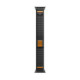 Juoda / oranžinė apyrankė Apple Watch 8 / 9 / 10 / 11 / 12 / SE / Ultra (44 / 45 / 46 / 49 mm) laikrodžiui "Spigen Athlex Air 2"