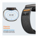 Juoda / oranžinė apyrankė Apple Watch 8 / 9 / 10 / 11 / 12 / SE / Ultra (44 / 45 / 46 / 49 mm) laikrodžiui "Spigen Athlex Air 2"
