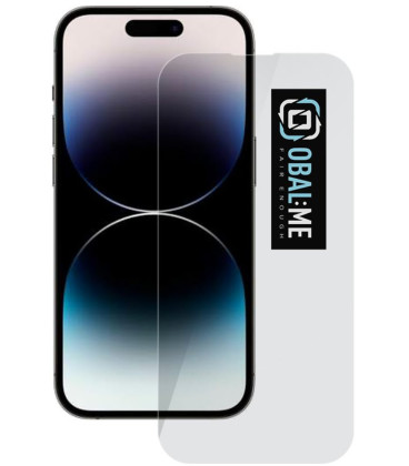 Apsauginis grūdintas stiklas Apple iPhone 14 Pro telefonui "OBAL:ME 2.5D Glass"