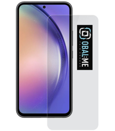 Apsauginis grūdintas stiklas Samsung Galaxy A54 5G telefonui "OBAL:ME 2.5D Glass"