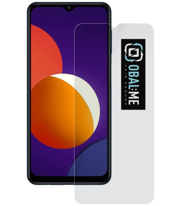 Apsauginis grūdintas stiklas Samsung Galaxy M12 / A32 5G / A12 / A02s telefonui "OBAL:ME 2.5D Glass"