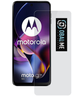 Apsauginis grūdintas stiklas Motorola G54 5G / Power Edition telefonui "OBAL:ME 2.5D Glass"