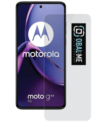 Apsauginis grūdintas stiklas Motorola G84 telefonui "OBAL:ME 2.5D Glass"