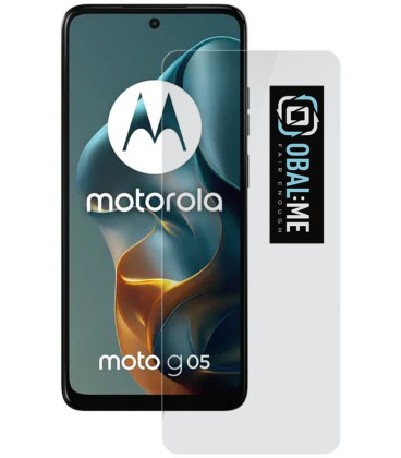 Apsauginis grūdintas stiklas Motorola G05 / E15 telefonui "OBAL:ME 2.5D Glass"