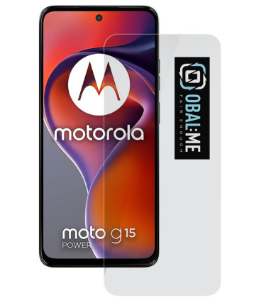 Apsauginis grūdintas stiklas Motorola G15 / G15 Power telefonui "OBAL:ME 2.5D Glass"