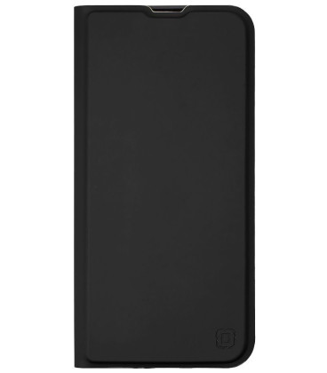 Juodas atverčiamas dėklas Samsung Galaxy A57 5G telefonui "OBAL:ME SmoothTouch Case"