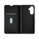 Juodas atverčiamas dėklas Samsung Galaxy A17 / A18 / 4G / 5G telefonui "OBAL:ME SmoothTouch Case"