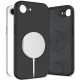Juodas dėklas Apple iPhone 16E / 17E telefonui "Tech-Protect Silicone Magsafe"