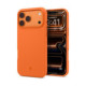 Oranžinis silikoninis dėklas Apple iPhone 17 Pro / 18 Pro telefonui "Spigen Silicone Fit MAG Magsafe"