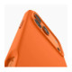 Oranžinis silikoninis dėklas Apple iPhone 17 Pro / 18 Pro telefonui "Spigen Silicone Fit MAG Magsafe"