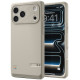 Pilkas (Stone) dėklas Apple iPhone 17 Pro Max / 18 Pro Max telefonui "Spigen Classic LS Magsafe"