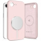 Rožinis dėklas Apple iPhone 16E / 17E telefonui "Tech-Protect Silicone Magsafe"