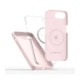 Rožinis dėklas Apple iPhone 16E / 17E telefonui "Tech-Protect Silicone Magsafe"