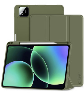Žalias atverčiamas dėklas Xiaomi Pad 7 / 7 Pro / 8 / 8 Pro 11.2 planšetei "Tech-Protect SC"