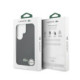 Juodas dėklas Samsung Galaxy S26 Ultra telefonui "Lacoste Petit Pique Metal Logo Magnetic Case"