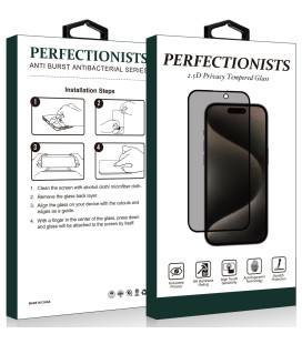 (Privacy) LCD apsauginis stikliukas Samsung Galaxy A37 5G / A57 5G telefonui "Perfectionists 2.5D Privacy"