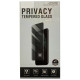 LCD apsauginis stikliukas Full Privacy Samsung A376 A37 5G/A576 A57 5G juodas