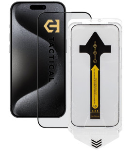 Apsauginis grūdintas stiklas Apple iPhone 15 Pro telefonui "Tactical Impact Barrier For Rookies"