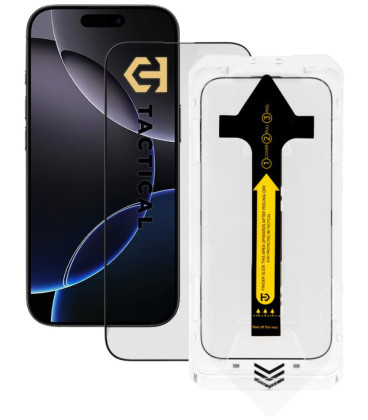 Apsauginis grūdintas stiklas Apple iPhone 17 Pro telefonui "Tactical Impact Barrier For Rookies"