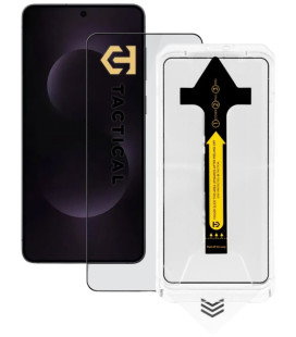 Apsauginis grūdintas stiklas Samsung Galaxy S25 Edge telefonui "Tactical Impact Barrier For Rookies"