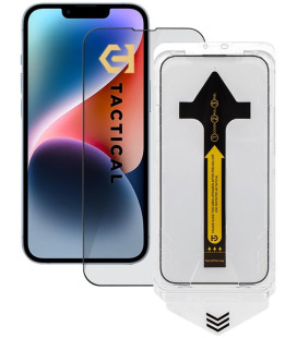 Apsauginis grūdintas stiklas Apple iPhone 13 / 13 Pro / 14 / 16e / 17e telefonui "Tactical Impact Barrier For Rookies"