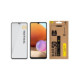 Juodas apsauginis grūdintas stiklas Samsung Galaxy A32 4G telefonui "Tactical Glass Shield 5D"