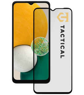 Juodas apsauginis grūdintas stiklas Samsung Galaxy A13 5G / A04s telefonui "Tactical Glass Shield 5D"