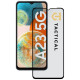Juodas apsauginis grūdintas stiklas Samsung Galaxy A23 5G telefonui "Tactical Glass Shield 5D"