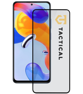 Juodas apsauginis grūdintas stiklas Xiaomi Redmi Note 11 / 11s telefonui "Tactical Glass Shield 5D"