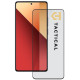 Juodas apsauginis grūdintas stiklas Xiaomi Redmi Note 13 Pro 4G / 5G / Poco X6 5G telefonui "Tactical Glass Shield 5D"