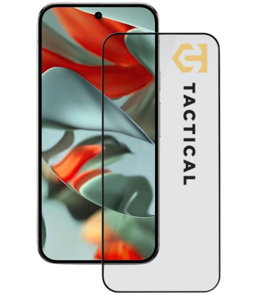 Juodas apsauginis grūdintas stiklas Google Pixel 9 Pro XL telefonui "Tactical Glass Shield 5D"