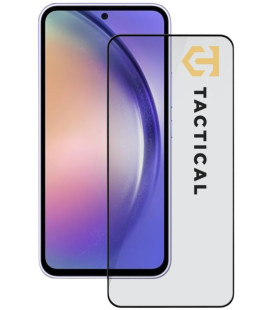 Juodas apsauginis grūdintas stiklas Samsung Galaxy A36 / A56 telefonui "Tactical Glass Shield 5D"