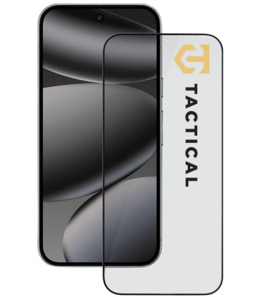 Juodas apsauginis grūdintas stiklas Google Pixel 10 / 10 Pro telefonui "Tactical Glass Shield 5D"